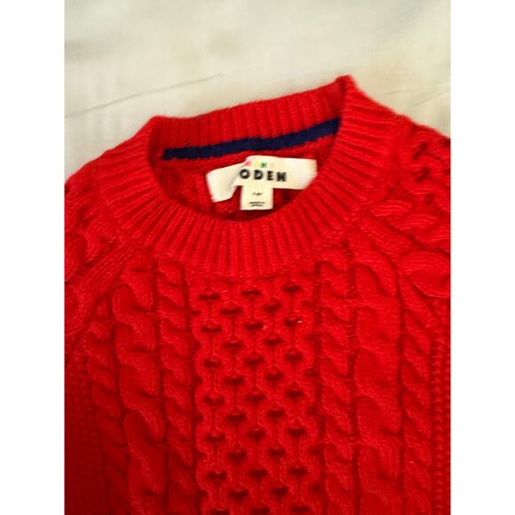 Mini Boden red sweater size 7/8 - Picture 2 of 2